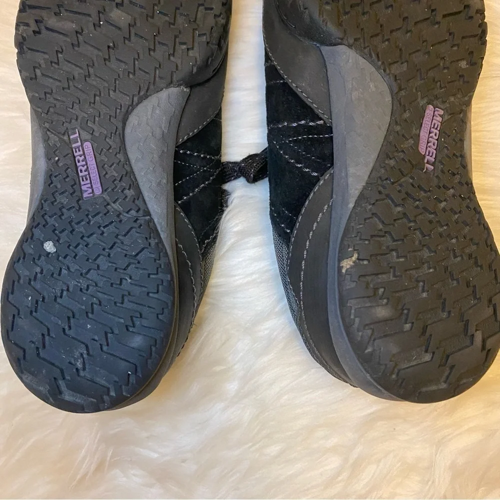 Merrell Black & Purple Sneakers Size 6.5